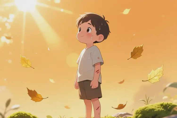 兒童臉上有濕疹能靠自己自愈嗎(圖2)