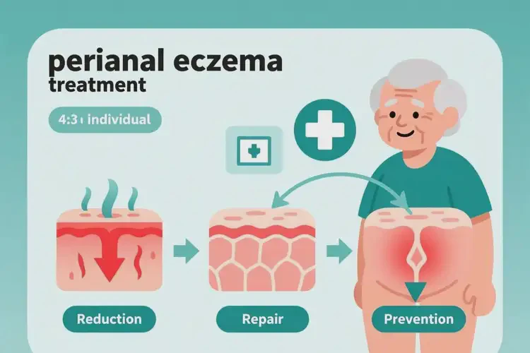 老人屁股起濕疹能夠徹底治愈嗎(圖3)