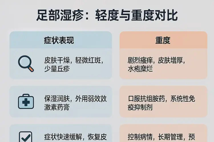 老年人腳上容易起濕疹可以徹底自愈嗎(圖2)