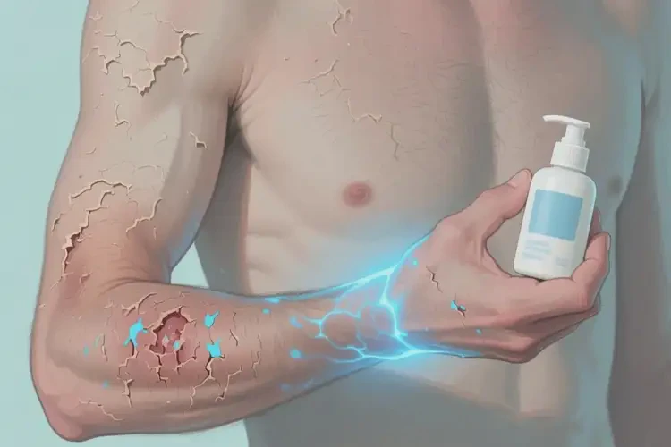 男生手臂出湿疹能够彻底治愈吗(图3)