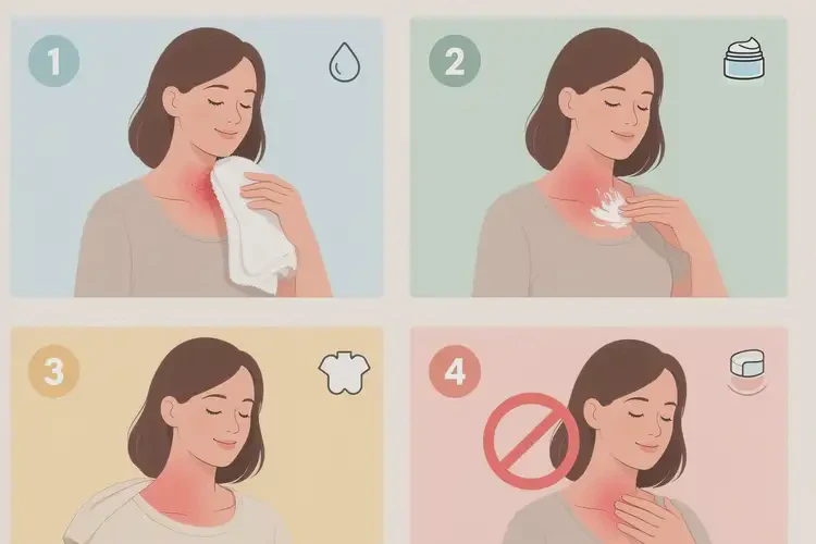 孕婦脖子偶爾長(zhǎng)濕疹能徹底自愈嗎(圖1)