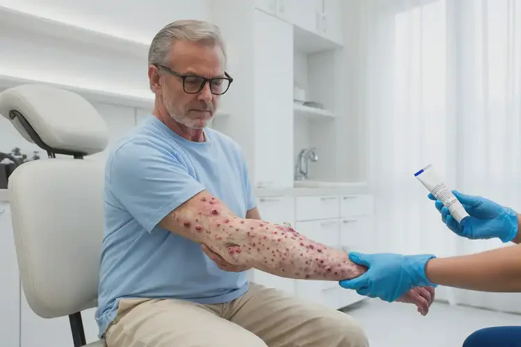 男人四肢容易起濕疹不管它會自己痊愈嗎(圖3)