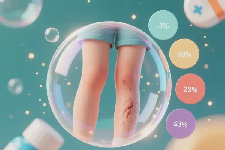 青少年大腿經(jīng)常起濕疹不管它會自己痊愈嗎(圖1)