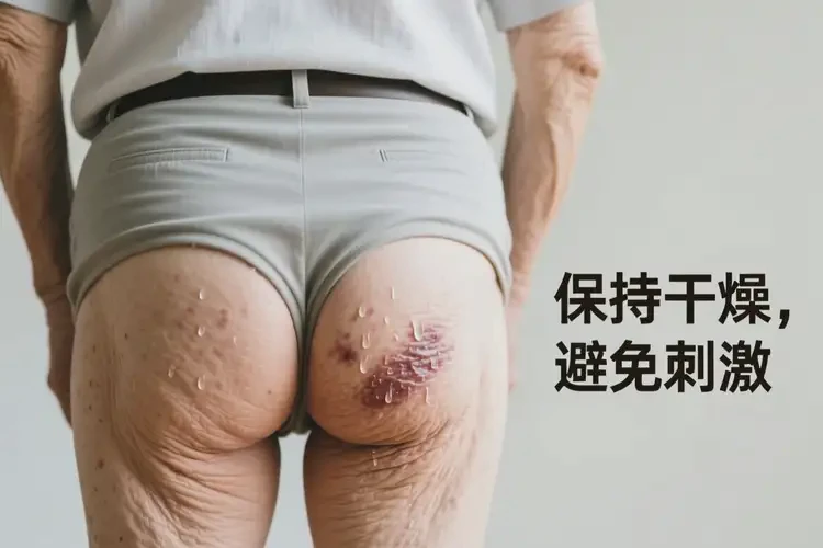 高齡老人屁股容易長(zhǎng)濕疹能徹底自愈嗎(圖1)