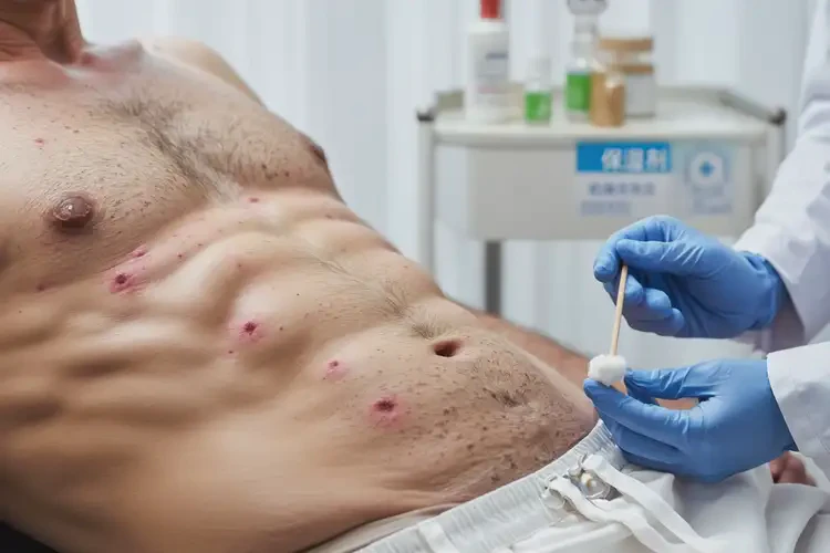 老人肚子上經常長濕疹能夠徹底治愈嗎(圖3)