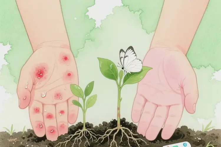 孩子手上有湿疹可以彻底自愈吗(图2)