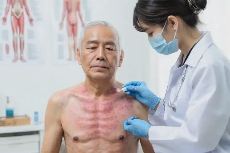 老人脖子容易长湿疹能够彻底治愈吗(图4)