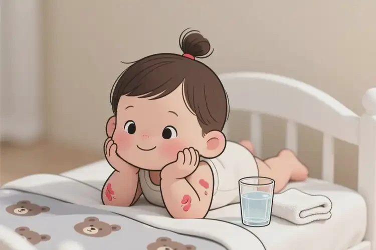 幼兒身上起濕疹不管它會自己好嗎(圖3)