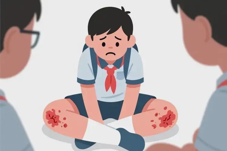 中學(xué)生屁股經(jīng)常長(zhǎng)濕疹不管它會(huì)自己自愈嗎(圖3)