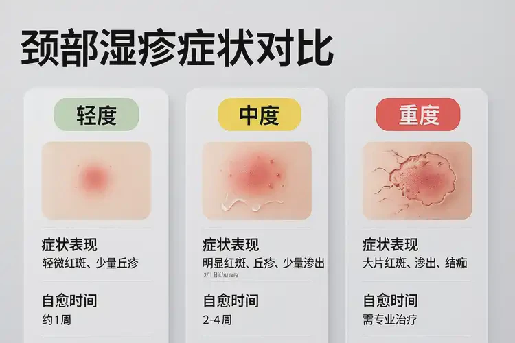 中學(xué)生脖子出現(xiàn)濕疹不管它會自己好嗎(圖3)