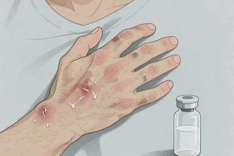 男人手上經(jīng)常長濕疹能徹底自愈嗎(圖2)
