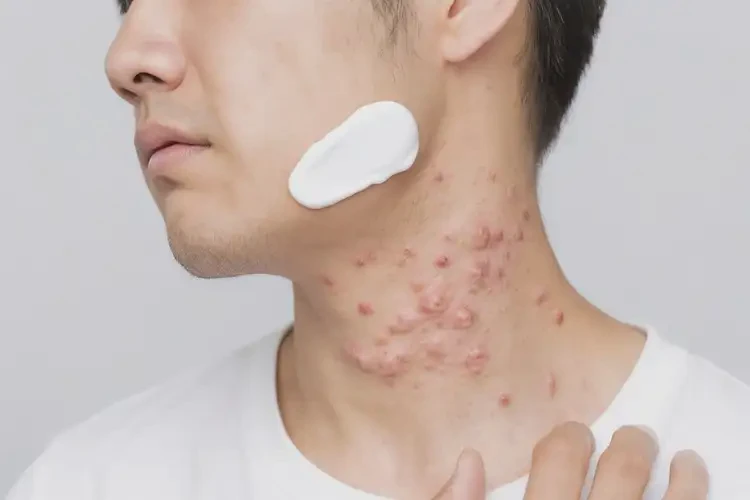 青年人脖子上有濕疹不管它會自己好嗎(圖3)