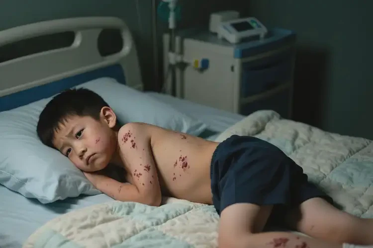 小學(xué)生全身出現(xiàn)濕疹不管它會(huì)自己好嗎(圖1)