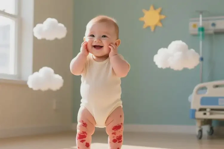 幼兒全身出現(xiàn)濕疹可以徹底自愈嗎(圖2)