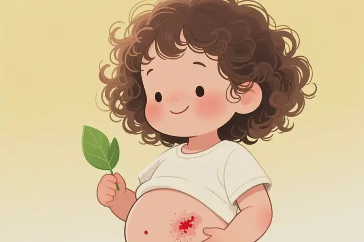 少兒肚子出濕疹不管它會(huì)自己痊愈嗎(圖2)