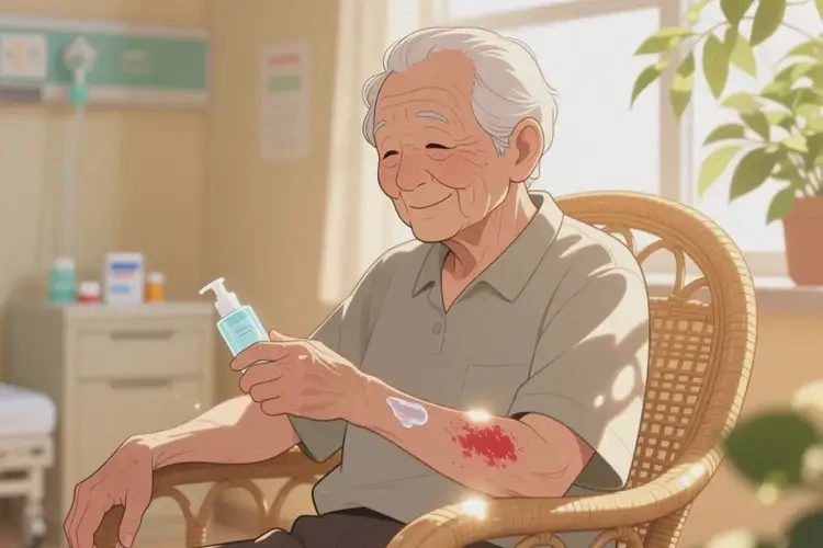 高龄老人手臂上偶尔起湿疹可不可以彻底自愈(图3)