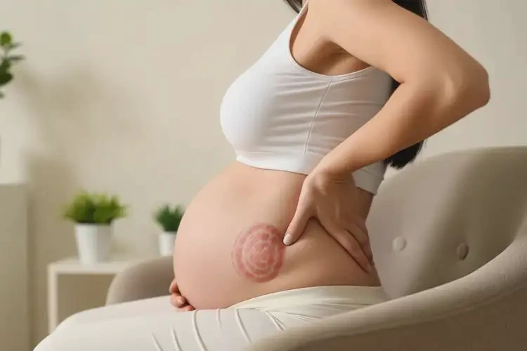 孕妇屁股长湿疹能靠自己自愈吗(图2)