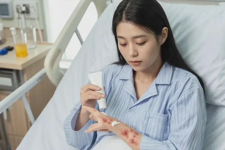 产妇手臂偶尔长湿疹能彻底自愈吗(图3)