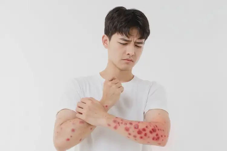 男生身上出現(xiàn)濕疹能徹底自愈嗎(圖4)