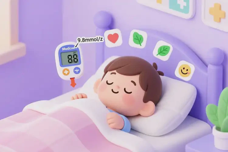 兒童睡前血糖9點(diǎn)8是糖尿病嗎(圖1)