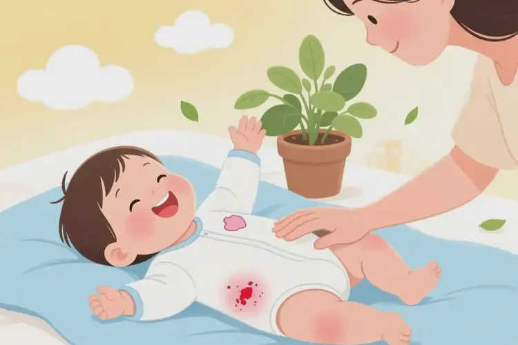 孩子肚子上有濕疹可以徹底自愈嗎(圖4)