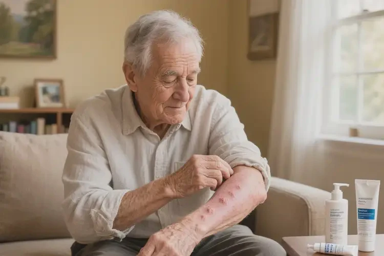 老人身上容易長濕疹能靠自己自愈嗎(圖4)