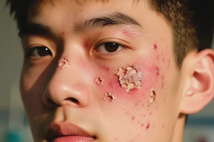 男生臉上偶爾起濕疹可以徹底自愈嗎(圖3)