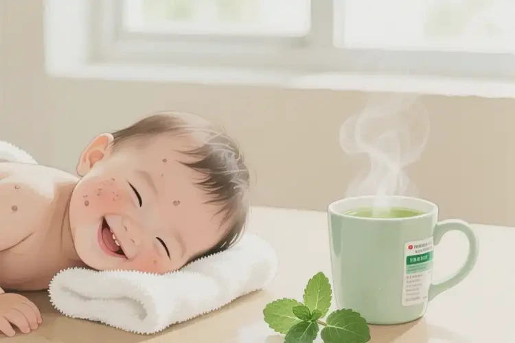 幼儿脸上偶尔长湿疹能够彻底治愈吗(图2)