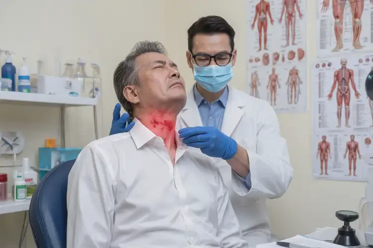 男人脖子偶爾起濕疹可以徹底自愈嗎(圖3)