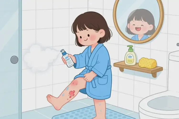 小孩小腿經常起濕疹不管它會自己好嗎(圖2)