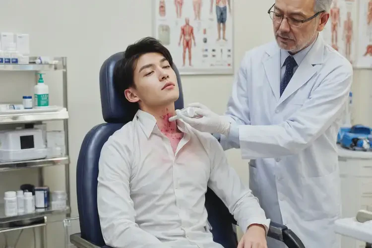 青年人脖子偶爾長(zhǎng)濕疹能夠徹底治愈嗎(圖3)