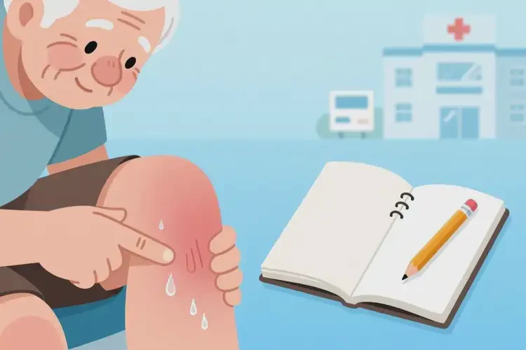 老人大腿上偶爾起濕疹可以徹底自愈嗎(圖3)