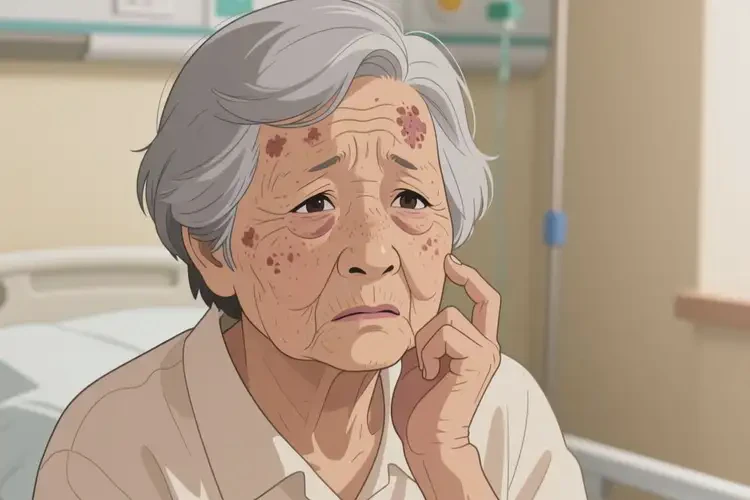 老人臉上出現(xiàn)濕疹能夠徹底治愈嗎(圖3)