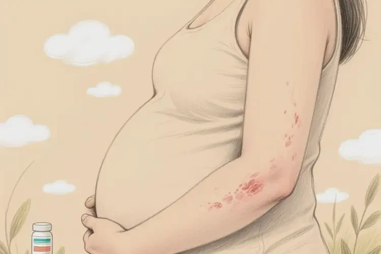 產(chǎn)婦手臂容易起濕疹能徹底自愈嗎(圖1)