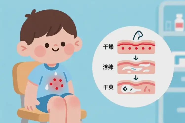 兒童肛周經(jīng)常長濕疹可不可以徹底自愈(圖1)