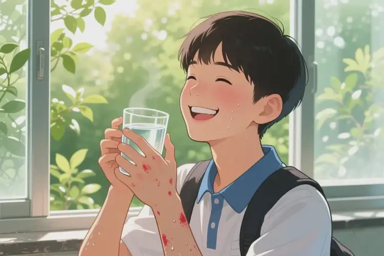 大學(xué)生四肢有濕疹能徹底自愈嗎(圖2)