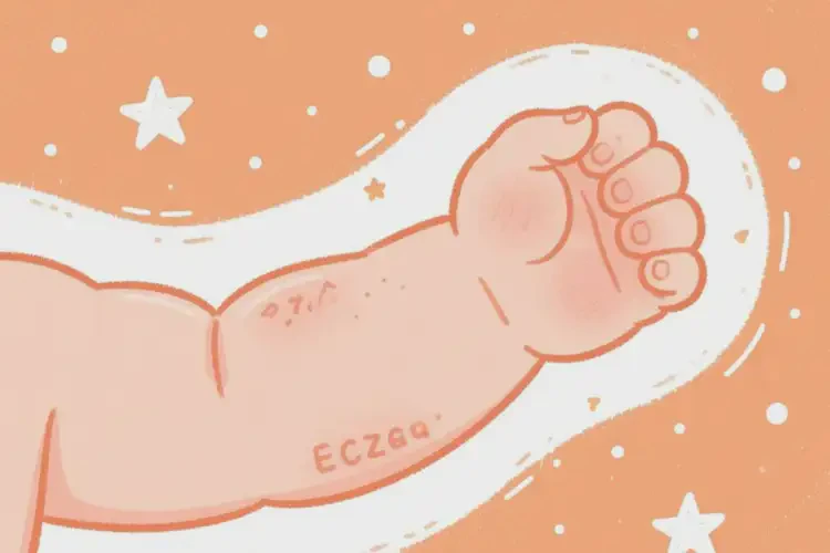 幼兒身上容易起濕疹能夠徹底治愈嗎(圖1)