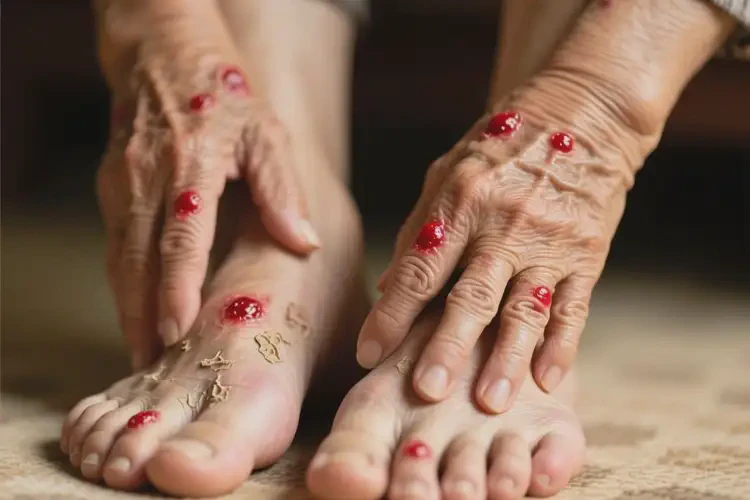 老年人四肢經(jīng)常長(zhǎng)濕疹不管它會(huì)自己好嗎(圖3)