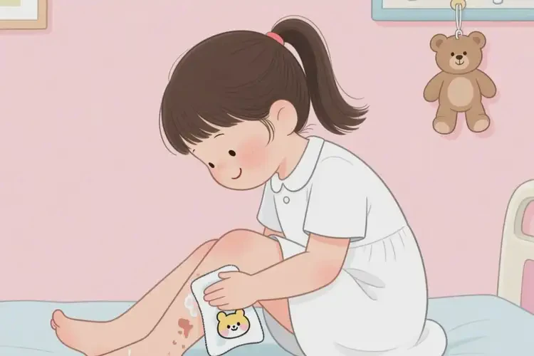 小學(xué)生小腿上偶爾起濕疹能夠徹底治愈嗎(圖3)