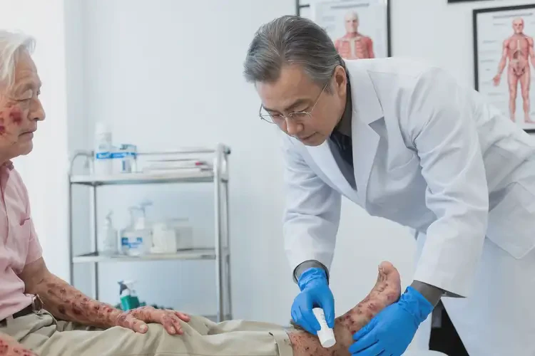 高齡老人小腿容易起濕疹能不能徹底自愈(圖3)