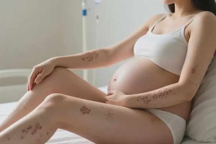 孕婦四肢偶爾長濕疹不管它會自己好嗎(圖1)