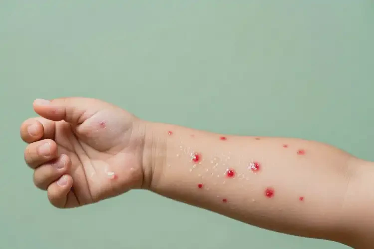 小孩手臂上容易长湿疹能靠自己自愈吗(图3)