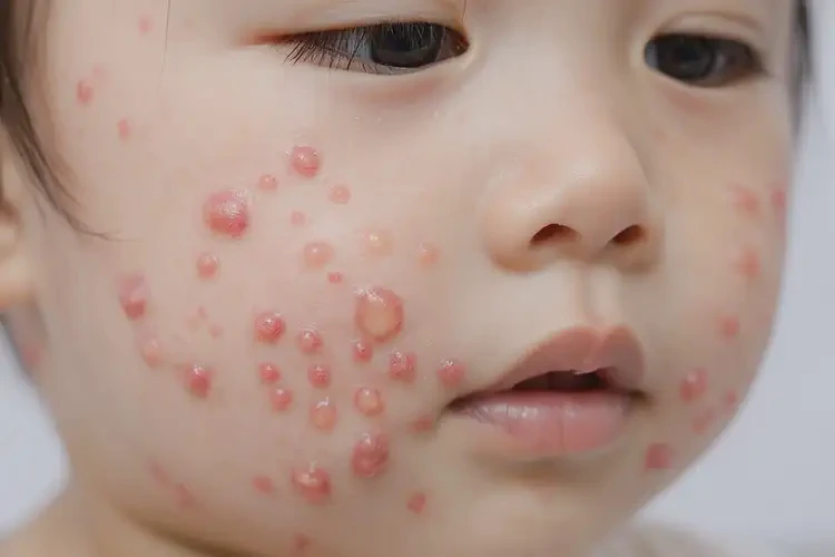 幼兒面部長濕疹能靠自己自愈嗎(圖4)