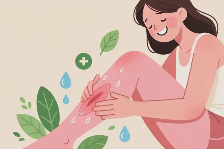 女性小腿上出湿疹可以彻底自愈吗(图3)