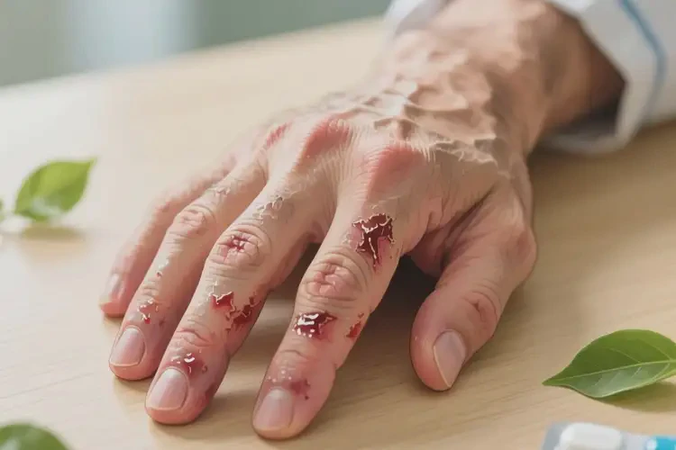 男人手上經(jīng)常長濕疹能徹底自愈嗎(圖4)