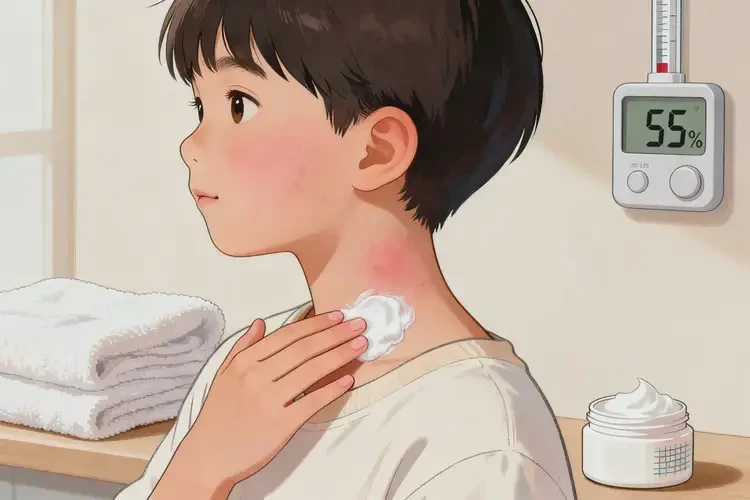 小學生脖子上起濕疹能靠自己自愈嗎(圖3)