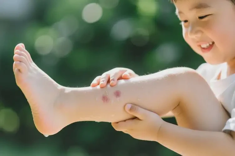 孩子小腿起濕疹能夠徹底治愈嗎(圖3)