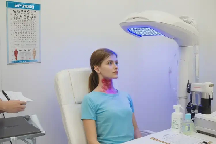 女生脖子容易長濕疹能靠自己自愈嗎(圖1)