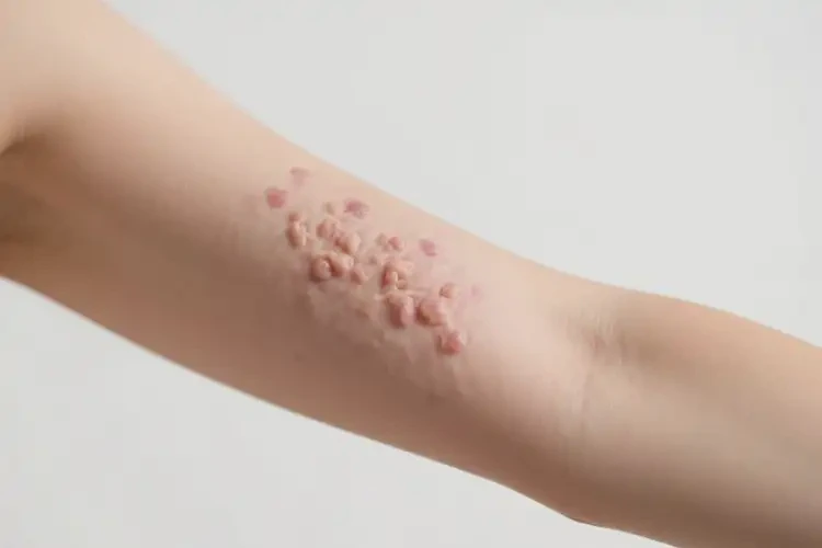 女人手臂出濕疹能不能徹底自愈(圖4)
