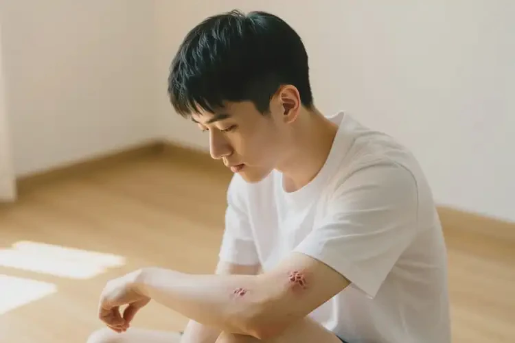 男生全身經(jīng)常起濕疹能夠徹底治愈嗎(圖4)